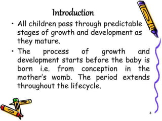 PRINCIPLES OF GROWTH AND DEVELOPMENT IN CHILD HEALTH NURSING PPT visual data 3