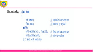 DEPARTMENT OF INFORMATION TECHNOLOGY, SCOE,KOPARGAON
Example:
 
