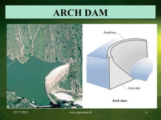 07/17/2025 www.arpradeep.tk 6
ARCH DAM
 