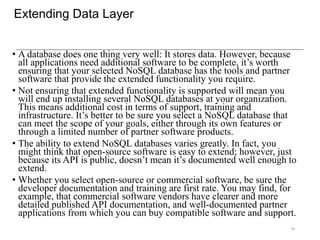 UNIT II Evaluating NoSQL for various .pptx | Databases | Computer ...