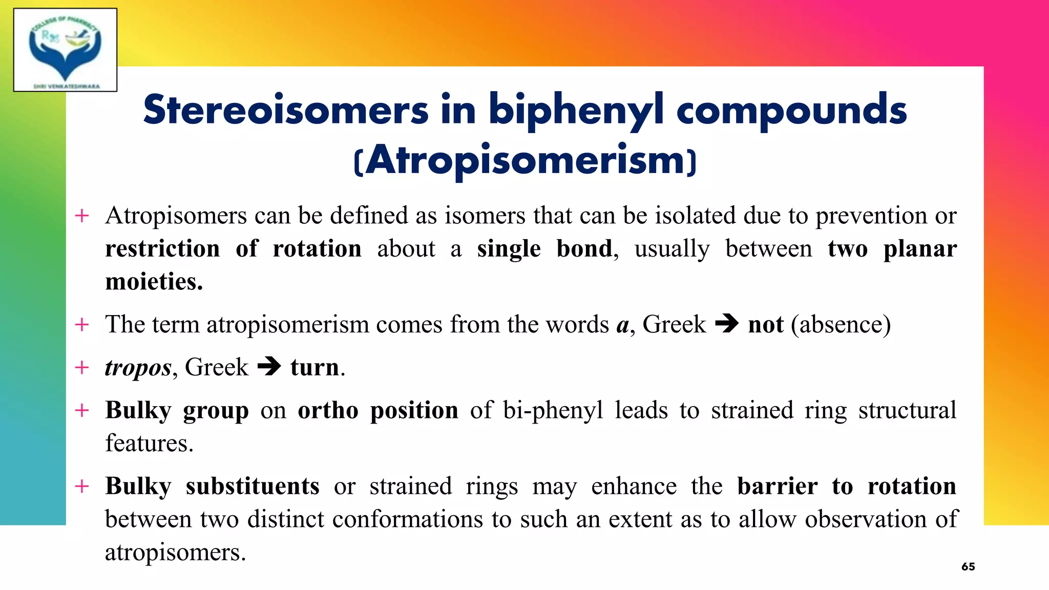 Unit II Geometrical isomerism | PDF
