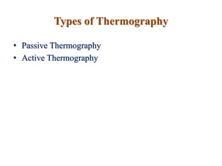 THERMOGRAPHY AND EDDY CURRENT TESTING (ET) | PPTX