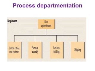 Process departmentation
 