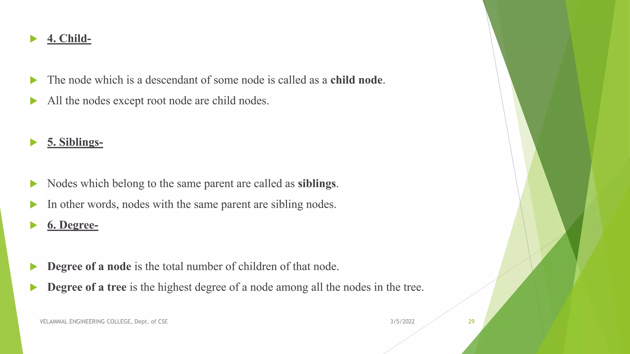Unit III - NON LINEAR DATA STRUCTURES | PPT