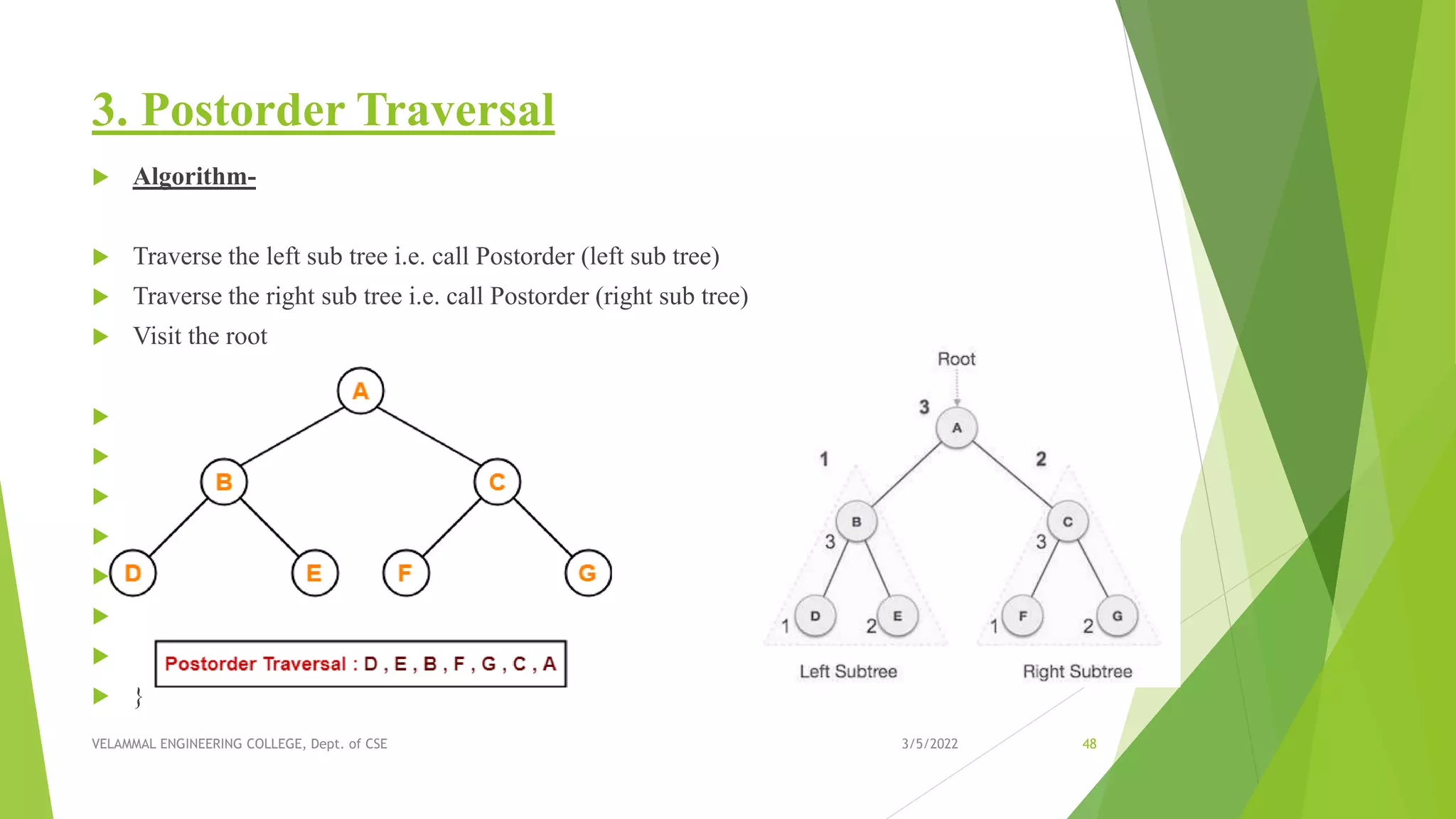 Unit III - NON LINEAR DATA STRUCTURES | PPT