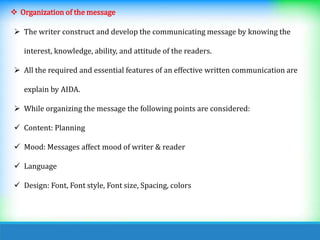 Basic Listening Skills, Effective Written Communication, Writing ...
