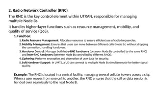 Controller Signalling Rnc ppt for gsm sppu BE computer engineering | PPTX