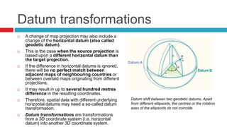 Transitional Datum TYBSC IT PGIS Unit III Chapter I Spatial Referencing and Positioning | PPTX