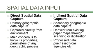 TYBSC IT PGIS Unit III Chapter II Data Entry and Preparation | PPTX