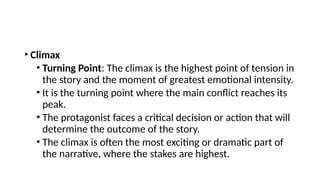 Story Intensity Unit III - Fundamentals of Script Writing.pptx