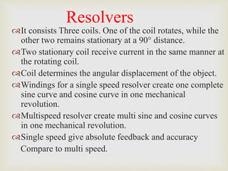 Unit III-- senors in robotics | PPTX
