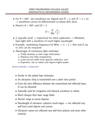 Robotics Engineer Questions Unit III - Solved Question Bank- Robotics Engineering - | PDF