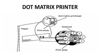DOT MATRIX PRINTER
 