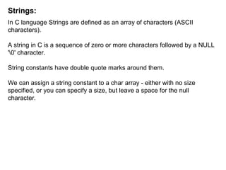 UNIT III-Strings.ppt helps for stringsss | PPT