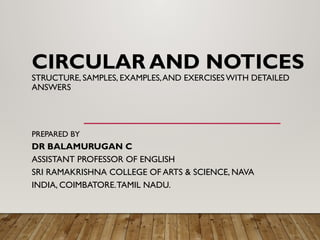 Comprehensive Guide to Circulars and Notices: Formats, Examples, and ...