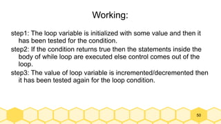 Unit III Control Flow fundamentals of programming .ppt