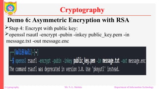 Introduction to Cryptography and Cybersecurity Foundations | PPTX