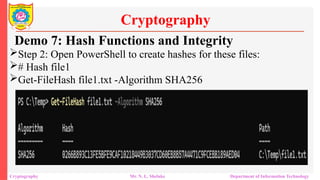 Introduction to Cryptography and Cybersecurity Foundations | PPTX
