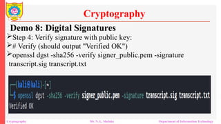 Introduction to Cryptography and Cybersecurity Foundations | PPTX