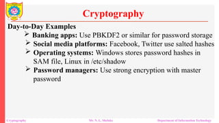 Introduction to Cryptography and Cybersecurity Foundations | PPTX