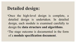 Detailed Design Format UNIT_III_Design Engineering, design engineering, architecture, patterns ...