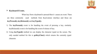 UNIT III Event Handling of the car j.pptx