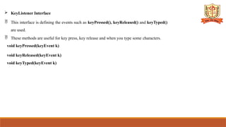 UNIT III Event Handling of the car j.pptx