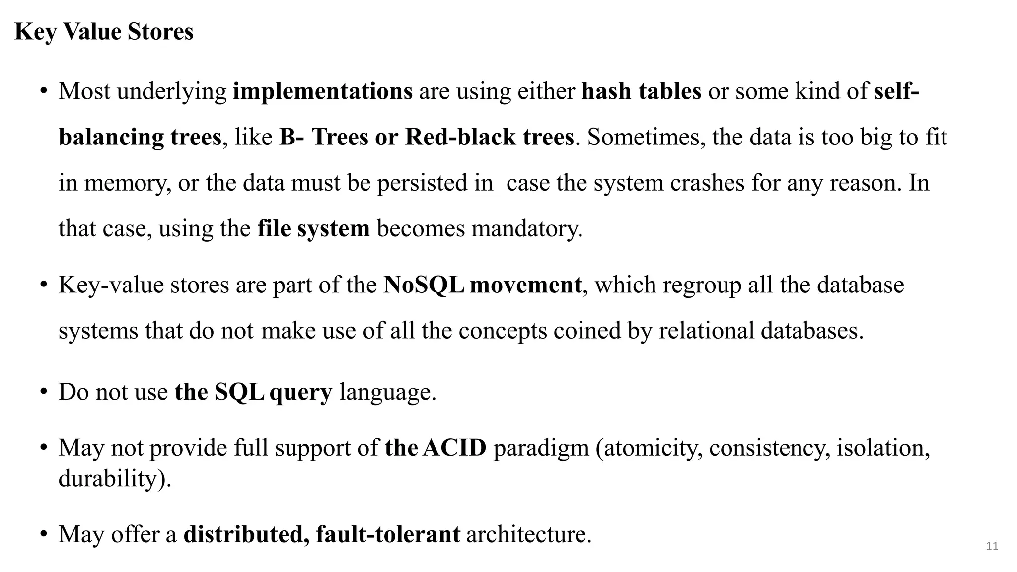 Unit III Key-Value Based Databases in nosql.pptx
