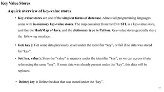 Unit III Key-Value Based Databases in nosql.pptx | Databases | Computer ...