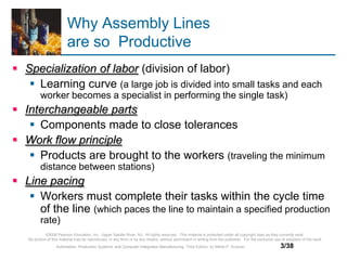 Manual Assembly Lines1 | PDF