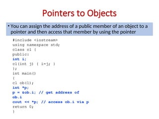 Unit IIIUnderstand the fundamental concept of pointers .ppt