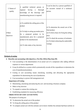 Unit – III: Introduction to Cost Estimation | PDF