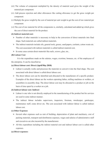 Unit – III: Introduction to Cost Estimation | PDF
