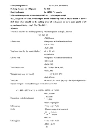 Unit – III: Introduction to Cost Estimation | PDF