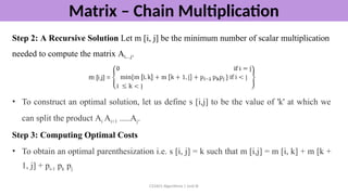 algorithm cs3401 ppt unit 3 - cover all topics | PPTX