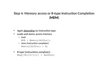 PROCESSOR AND CONTROL UNIT - unit 3 Architecture | PPTX