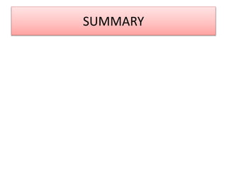 SUMMARY
 