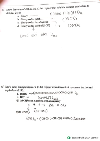 Cs304pc Computer Organization And Architecture Unit Iii Problems