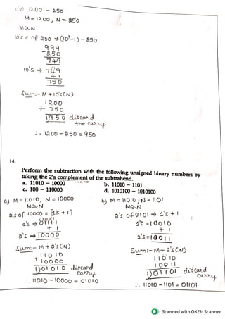 Cs304pc Computer Organization And Architecture Unit Iii Problems Cs304pc Computer Organization And Architecture Unit Iii Problems