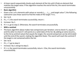 Searching techniques | PPTX