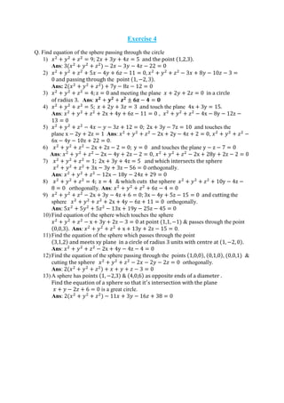 Unit iii solid geometry | PDF