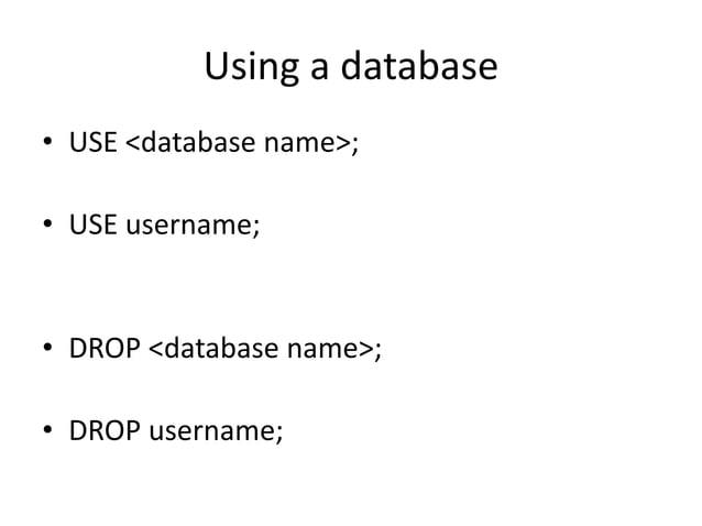 Unit_III_SQL-MySQL-Commands-Basic.pptx usefull | PPT