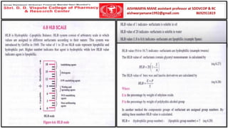 Unit III PP-I SEM III Surface & Interfacial phenomenon | PDF