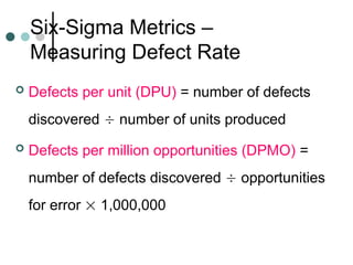 Comprehensive Guide to Six Sigma Quality Improvement and Process ...