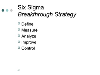 Comprehensive Guide to Six Sigma Quality Improvement and Process ...