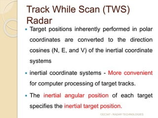 UNIT III TRACKING RADAR.pptx