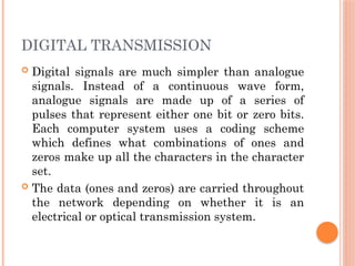 A computer network is a collection of computers and various electronic ...