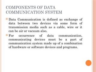 Computer Data Conversation A computer network is a collection of computers and various electronic ...