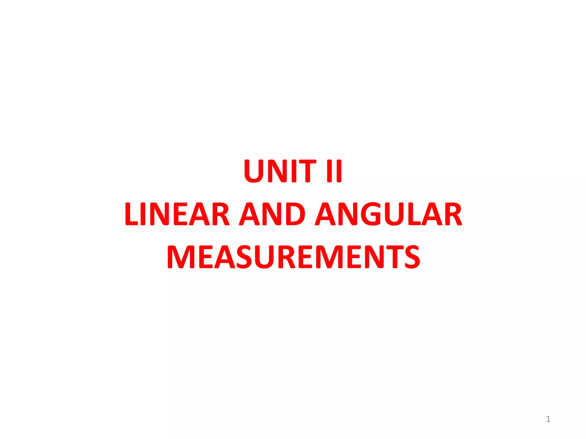 LINEAR AND ANGULAR MEASUREMENTS | PPTX | Physics | Science