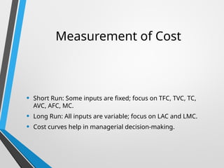 UNIT II MEANING AND MEASUREMENT OF COST.pptx
